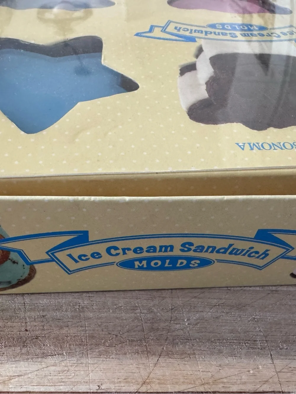 Williams-Sonoma Ice Cream Molds * In Box With Instructions